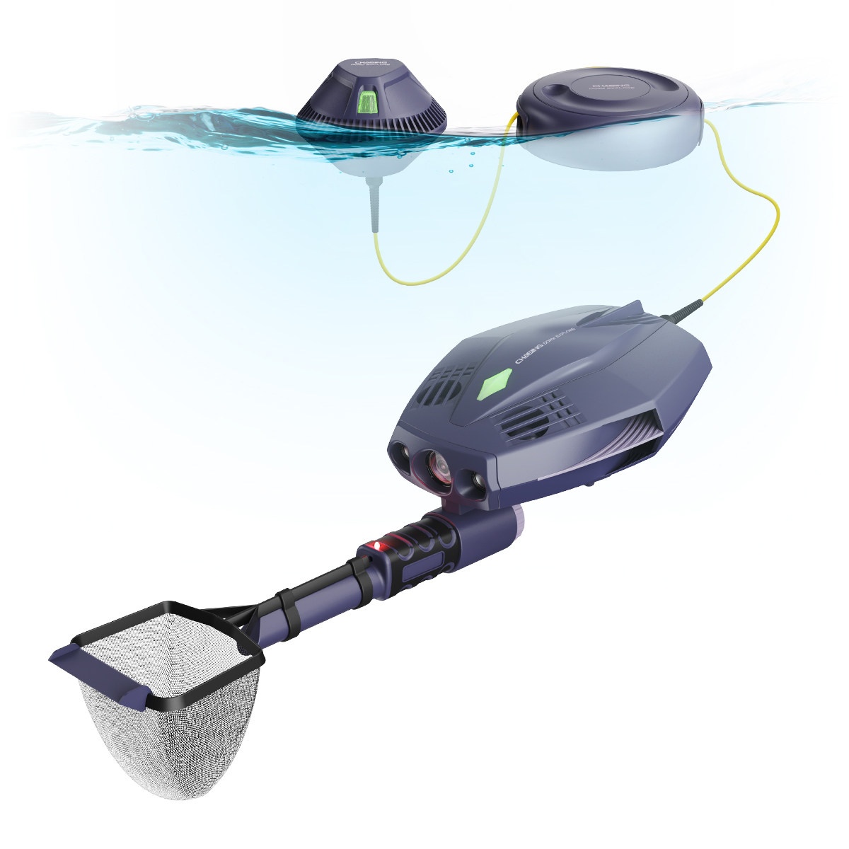 Underwater Camera - Drone Subaquático com Controle Remoto e