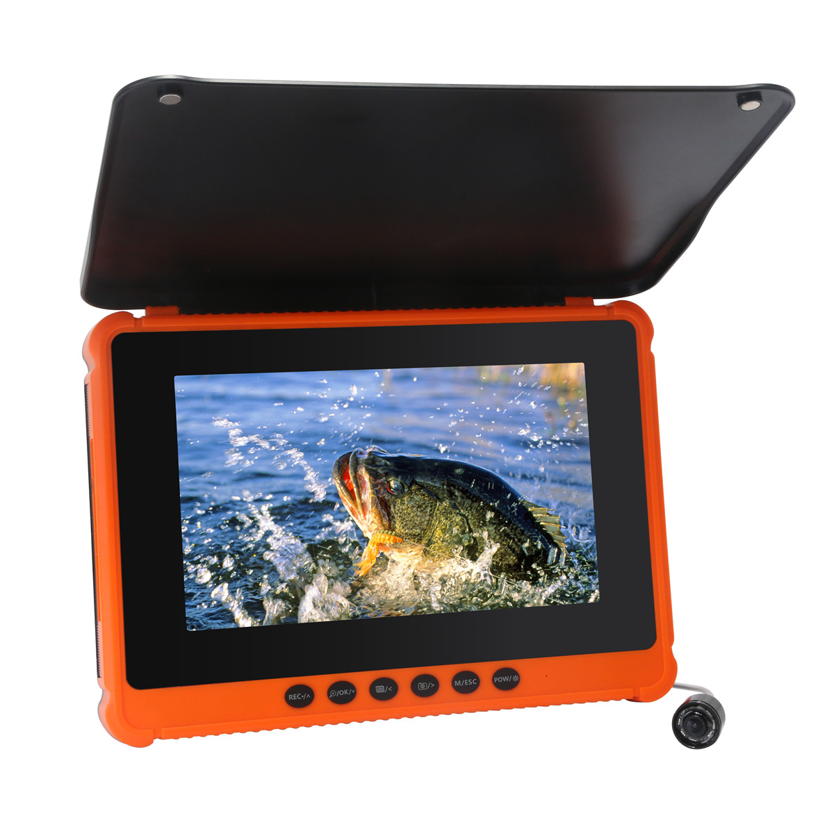 Fishing Camera - Câmera Subaquática de Pesca com Tela