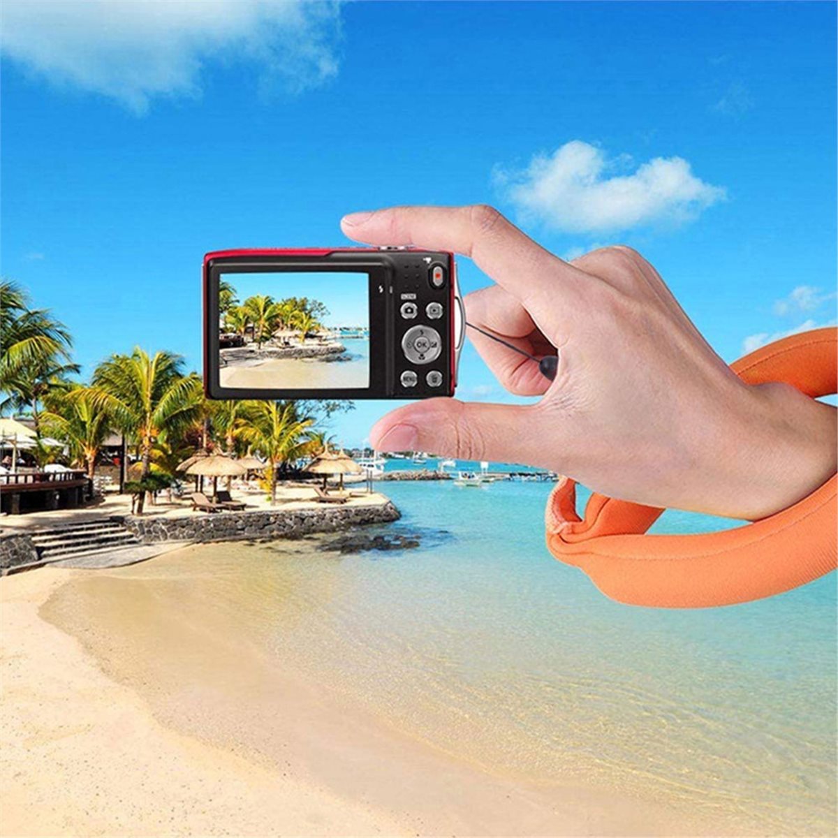 Alça de Pulso Flutuante L70A p - Underwater Camera avaliação e preço