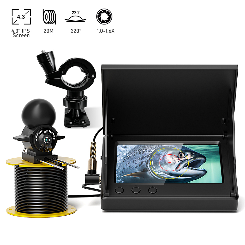 Localizador de Peixes Portátil - Fishing Camera avaliação e preço