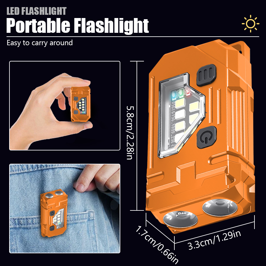 Mini Lanterna EDC Recarregável - Fishing Light avaliação e preço